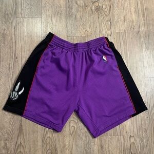 Mitchell & Ness Toronto Raptors Purple Swingman NBA Shorts Size XL